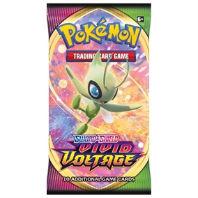 Pokemon Sword & Shield - Vivid Voltage - Booster Pakke - Pokemon kort